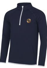 CoolFit™ Sweatshirt met Halve Rits – Warm, Ademend en Vol Bewegingsvrijheid