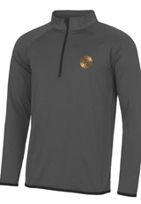 CoolFit™ Sweatshirt met Halve Rits – Warm, Ademend en Vol Bewegingsvrijheid