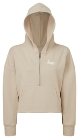 FitProWear Dames Sport Hoodie met 1/2 Rits – Zacht, Licht & Comfortabel